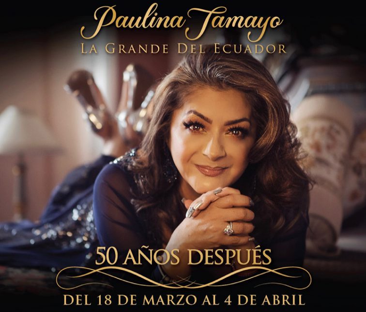 Paulina Tamayo, Fm Mundo, obra musical, teatro, música Ecuador, Paulina 50 años después