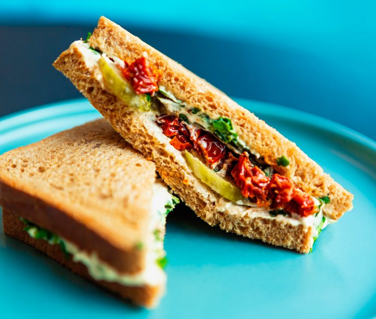 los secretos de un buen sanduche vegetariano