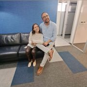 Rodrigo Proaño y Domenica, relacion padre hija