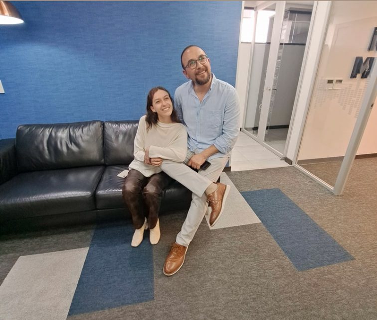 Rodrigo Proaño y Domenica, relacion padre hija